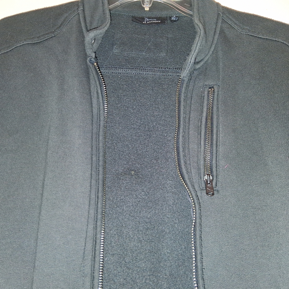 Marc Anthony Charcoal Quilted Jacket